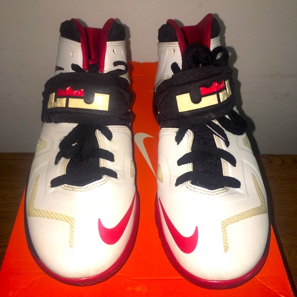 Nike LeBron James 7 Zoom Soldier VII MidTop Basketball Shoes - Picture 5 of 12